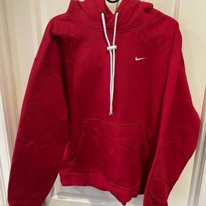 Mens Nike heavyweight cotton hoodie bright red xl ready2ship